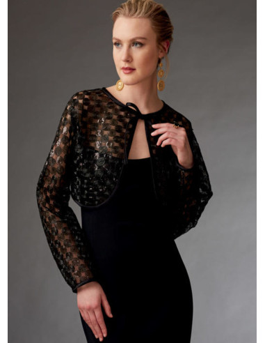 Bolero- en minicapepatroon - Vogue 9276