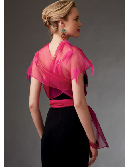 Bolero- en minicapepatroon - Vogue 9276