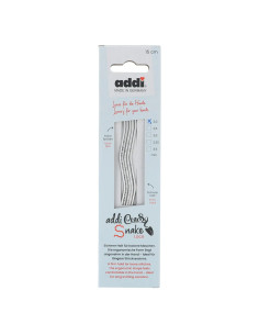 Golvend dubbelpuntige naalden Crasy Snake Addi 2