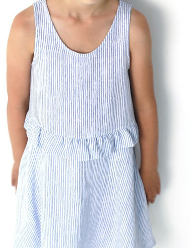 Patroon van jurk Petite Lune - Atelier Scämmit