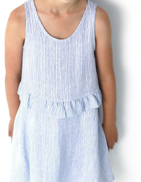 Patroon van jurk Petite Lune - Atelier Scämmit