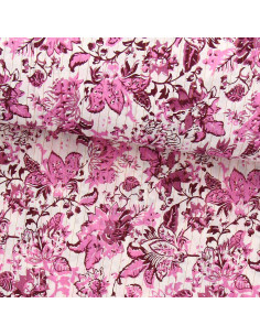 Indiase katoenen voile stof - Surat