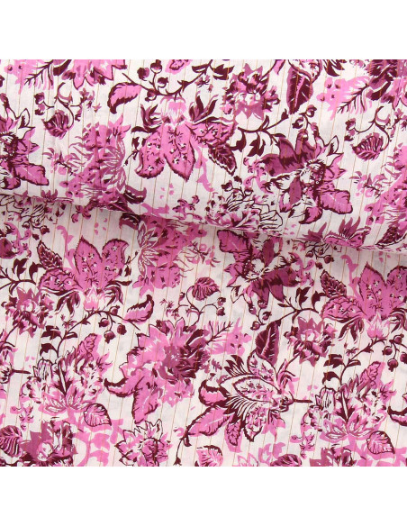Indiase katoenen voile stof - Surat