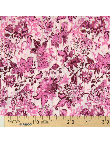 Indiase katoenen voile stof - Surat