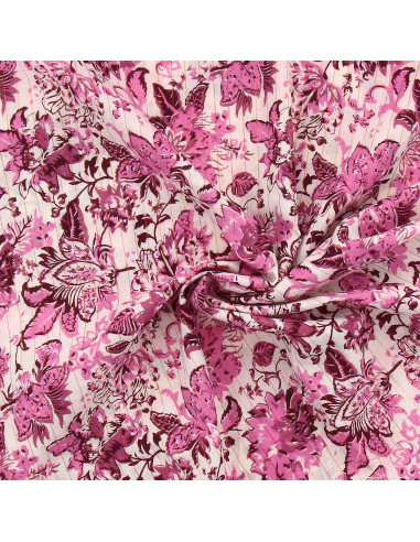 Indiase katoenen voile stof - Surat