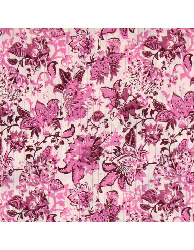 Indiase katoenen voile stof - Surat