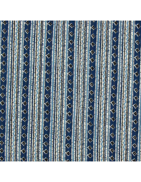 Indiase katoenen voile stof - Patna