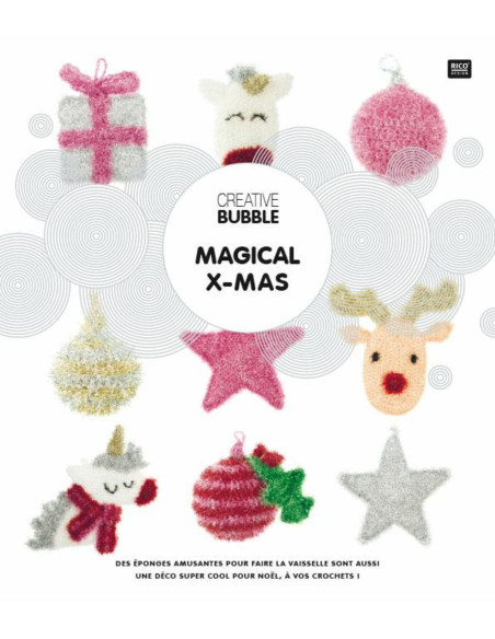 Creatieve bubbel magische Kerstmis boek