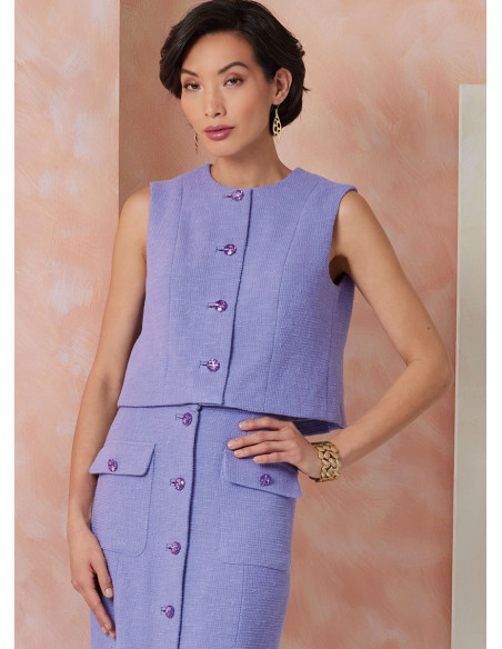 Bovenstuk patroon - Vogue 2118