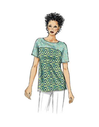 Bovenstuk patroon - Vogue 8877