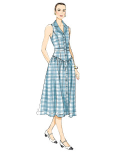 Jurkpatroon - Butterick 7037 2