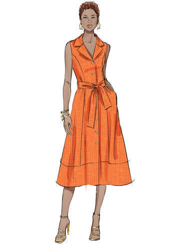 Jurkpatroon - Butterick 7038