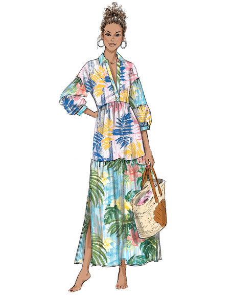 Jurkpatroon - Butterick 7039