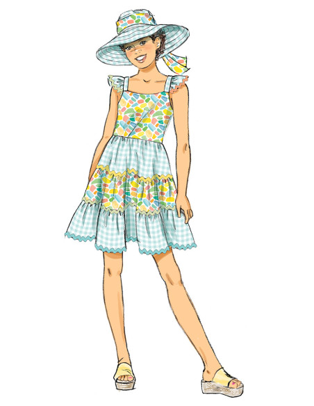 Jurkpatroon - Butterick 7051
