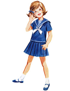 Vintage kledingpatroon - Butterick 7054