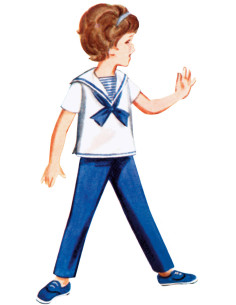 Vintage kledingpatroon - Butterick 7054 2
