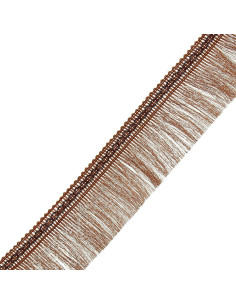 Lurex franje 50 mm - Brons