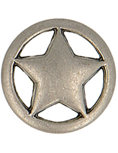 Metalen sterknop - Staal