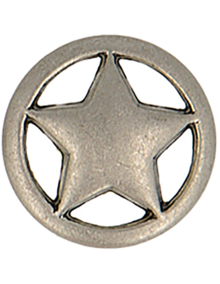 Metalen sterknop - Staal