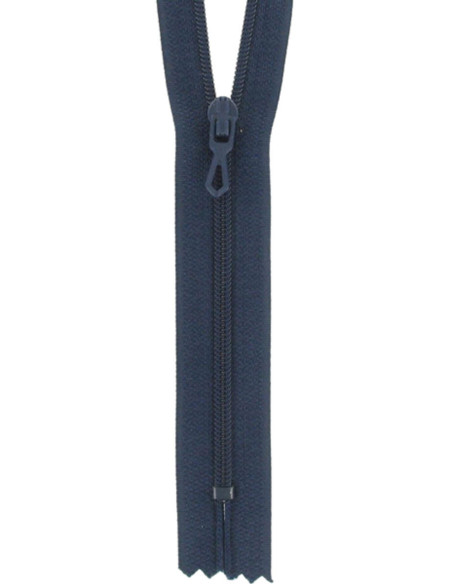 Nylon ritssluiting - Marineblauw