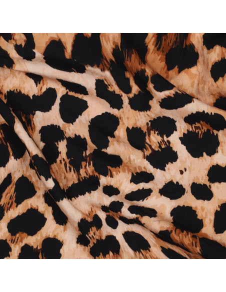 Fantasie viscose stof - Panter