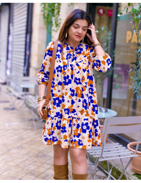 Zélie blouse-jurk patroon - Clématisse Pattern