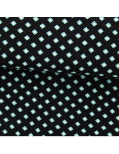 Lycra badpakstof - Ruiten