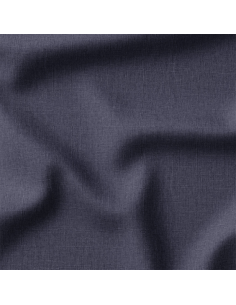 Gewassen linnen stof - Indigo