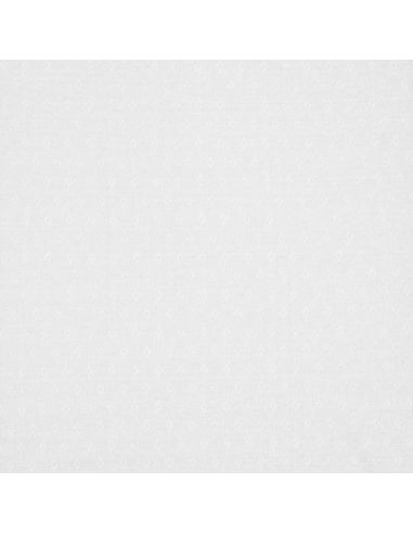Pointelle gebreide jersey stof - Wit