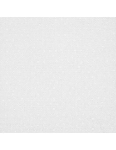 Pointelle gebreide jersey stof - Wit