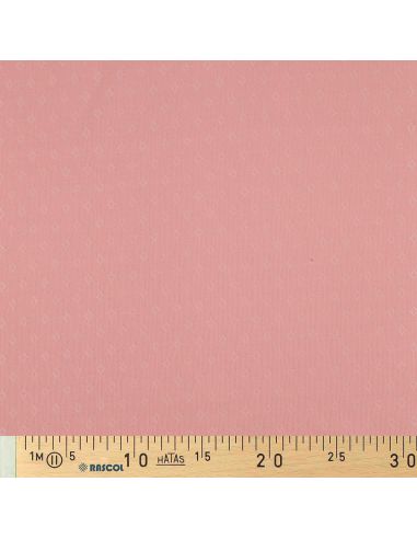 Pointelle gebreide jersey stof - Roze
