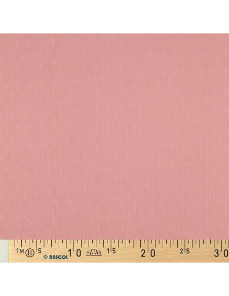 Pointelle gebreide jersey stof - Roze