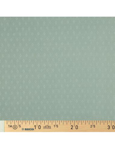 Pointelle gebreide jersey stof - Mintgroen
