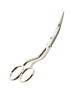 Gebogen Premax schaar voor borduurmachine 15,5 cm