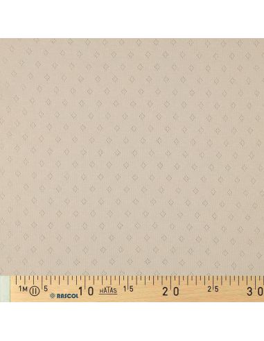 Pointelle gebreide jersey stof - Beige