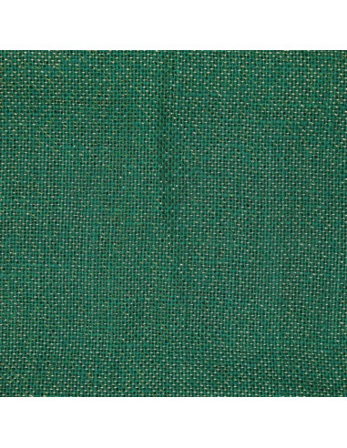Lurex jute stof - Groen