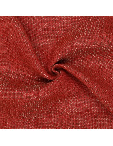 Lurex jute - Rood