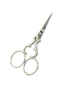 Antieke arabesque borduurschaar Premax - Zilver