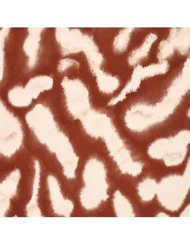 Stretch viscose satijnstof - Dierlijk
