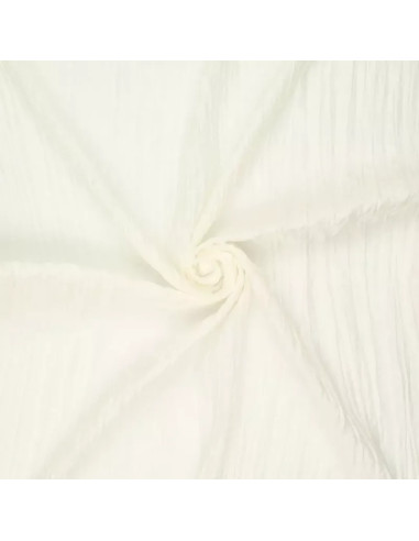 Lichte voile stof - Ecru