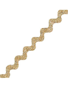 Serpentijn - Croquet 10 mm - Goud Lurex