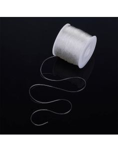 Elastisch draad voor kralen 0,80 mm - Transparant 2
