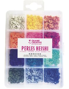 Doos met 1750 Heishi-kralen - Trendy