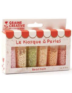 De kraam met kralen 6 kleuren rocailles kralen 2 mm - Mochi ijsjes