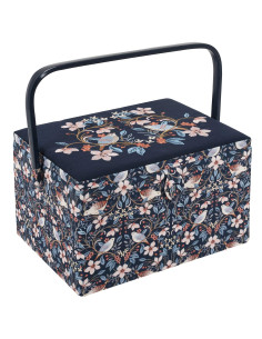 Naaidoos met borduurwerk - Vogels in bloemen