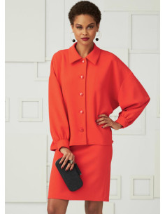 Top, rok en broek patroon - Vogue 9286