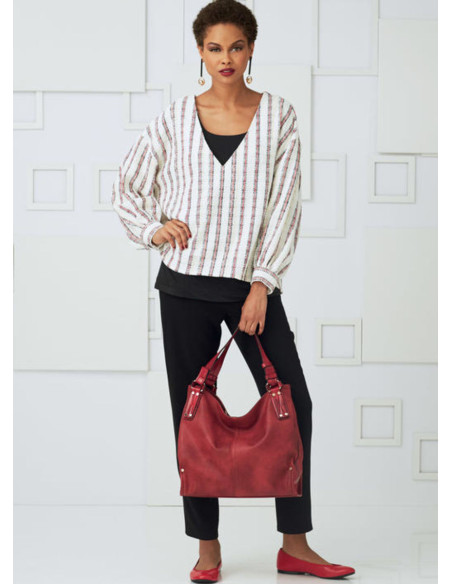 Top, rok en broek patroon - Vogue 9286