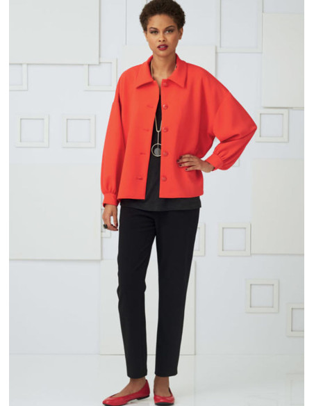 Top, rok en broek patroon - Vogue 9286