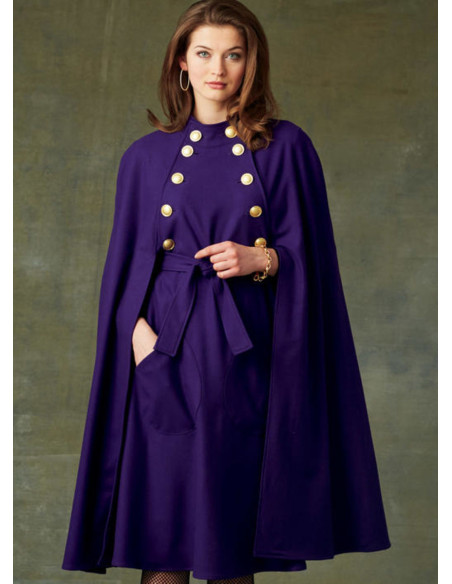 Cape- en riempatroon - Vogue 9288