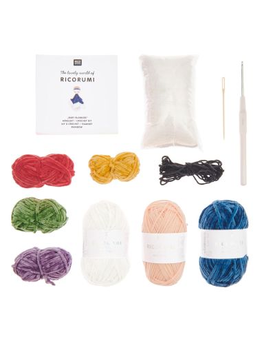 Haakpakket knuffeldeken - Regenboog